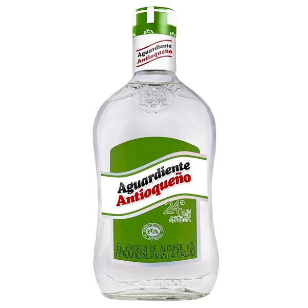 Aguardiente Antioqueño Sin Azúcar (Verde) 100cl 24º