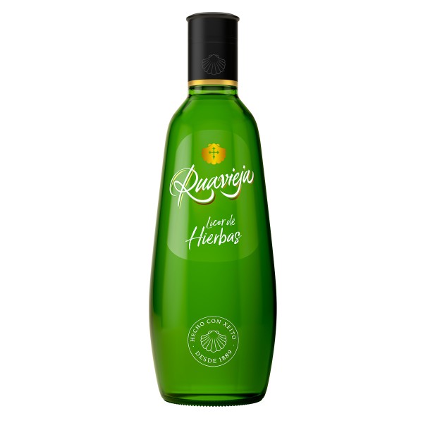 Orujo de Hierbas Ruavieja 70cl 30º